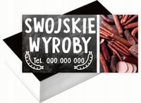 Wizytówki firmowe Foliowane 1000szt wiele wzorów SWOJSKIE WYROBY
