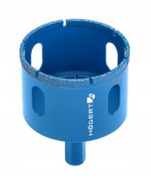 Otwornica diamentowa 73 mm, uchwyt do wiertarki