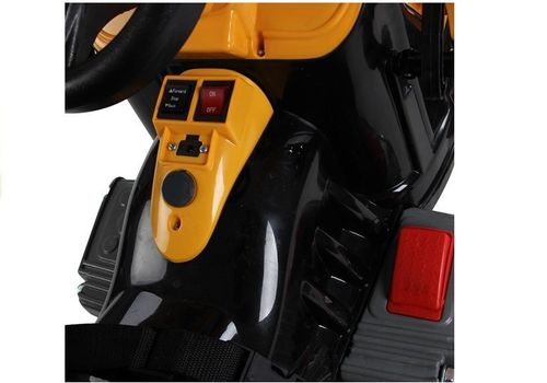 Traktor na akumulator z Łyżką Koparka Pomarańczowy na Arena.pl