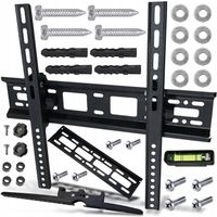 SOLIDNY UCHWYT DO TELEWIZORA WIESZAK NA TV UNIWERSALNY MOCNY 26"-60" VESA