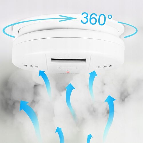 CZUJNIK CZADU GAZU CO LCD WYKRYWACZ TLENKU WĘGLA CERTYFIKOWANY na Arena.pl