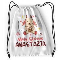 Plecak Sportowy Szkolny Anastazji Córki Dziecka Z Nadrukiem Ze Zdjęciem