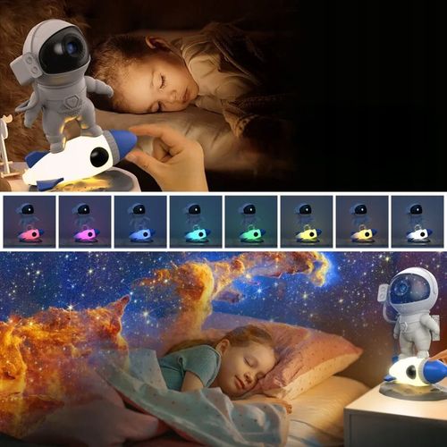 Projektor Gwiazd Lampka Nocna LED USB Planetarium 13x Dysk Planety 4K HD na Arena.pl