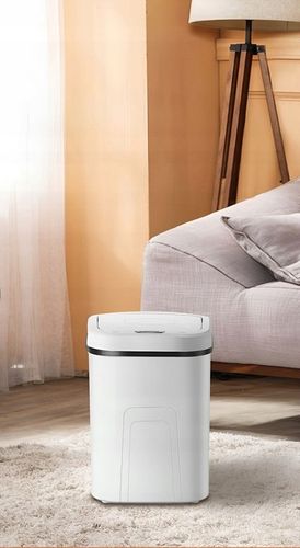 MOZOS Automatyczny kosz na śmieci CZUJNIK RUCHU 15L biały DUŻY na Arena.pl