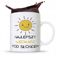 Kubek Prezent Wędkarza Najlepszy Rybak Pod Słońcem Z Nadrukiem Ze Zdjęciem