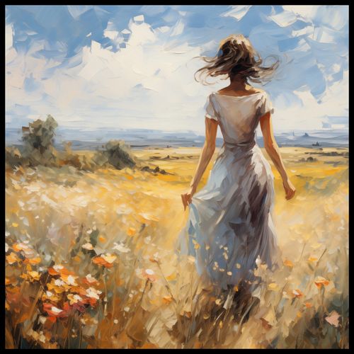 Plakat 100x100cm Podmuch Lata na Arena.pl