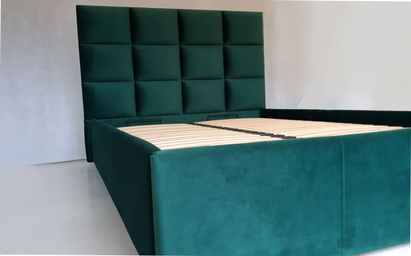 Łóżko tapicerowane 160 x 200 cm pod wymiar zdjęcie 3