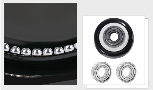 Kółka koła obrotowe z hamulcem zestaw jezdny wielofunkcyjny komplet 4 sztuk na Arena.pl