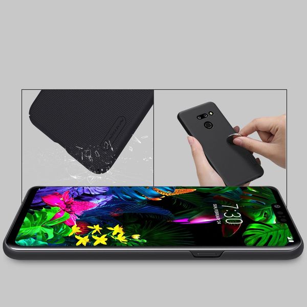 Plecki niktrade do LG G8 ThinQ czarny zdjęcie 8