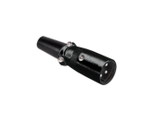 WTY0049 Wtyk mikrofonowy meski czarny