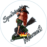 Opłatek na tort Wiedźma Czarownica Miotła Postać Kobieta Urodziny 18 30 40