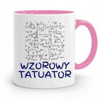 Dla Tatuażystki Tatuażysty Kubek Różowy Na Prezent Z Nadrukiem Ze Zdjęciem
