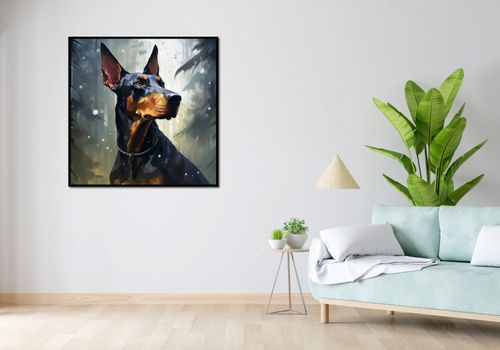 Plakat 100x100cm Odwaga w Oczach na Arena.pl