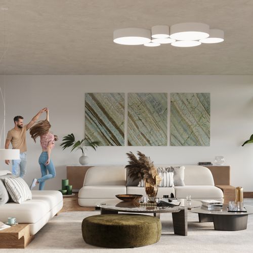 Lampa wisząca ARENA 45 biała na Arena.pl