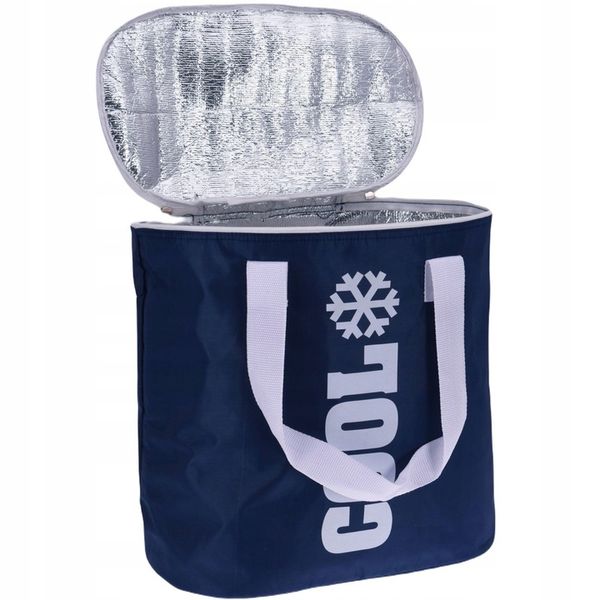 DUŻA TORBA TERMICZNA izolacja Pojemna DO SAMOCHODU na piknik plażę 24l box zdjęcie 4