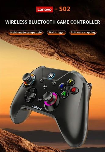Bezprzewodowy Kontroler Pad Do Gier LENOVO S02 Czarny PC Android iOS Switch na Arena.pl