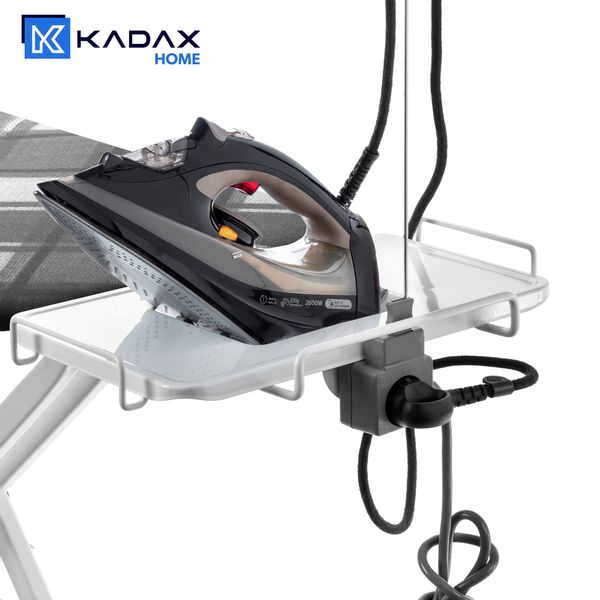 KADAX Deska Do Prasowania 120x38cm Z Gniazdkiem zdjęcie 8