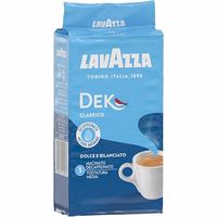 KAWA Lavazza mielona Bezkofeinowa DEK CLASSICO 250gr