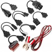ZESTAW ADAPTERÓW 8 OBD OBDII AUTOCOM DELPHI DS150E WOW KABLE DIAGNOSTYCZNE