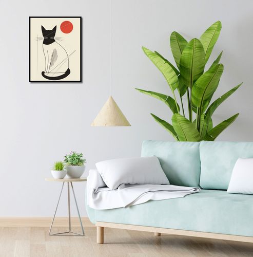 Plakat 40x50cm Czerwony Krąg na Arena.pl