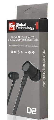 Global Technology HF GT D2 czarny 3.5 mm jack na Arena.pl