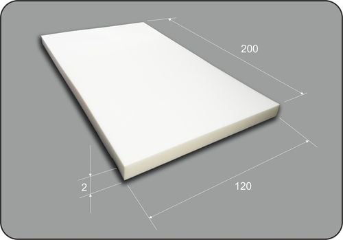 TAPICERSKA MEBLOWA GĄBKA ARKUSZ T18 200X120X2 cm PIANKA MIĘKKA JAKOŚĆ na Arena.pl