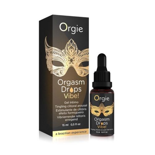 ORGIE Orgasm Drops Vibe Peach Flavor 15 ml na Arena.pl