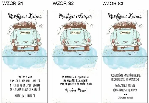 PUDEŁKO NA PIENIĄDZE PREZENT ŚLUBNY DLA MŁODEJ PARY NOWOŻEŃCÓW GRAWER na Arena.pl