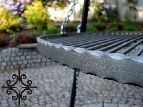 Ruszt do grilla wiszącego - stalowy - okrągły - 60 cm ES-ER na Arena.pl