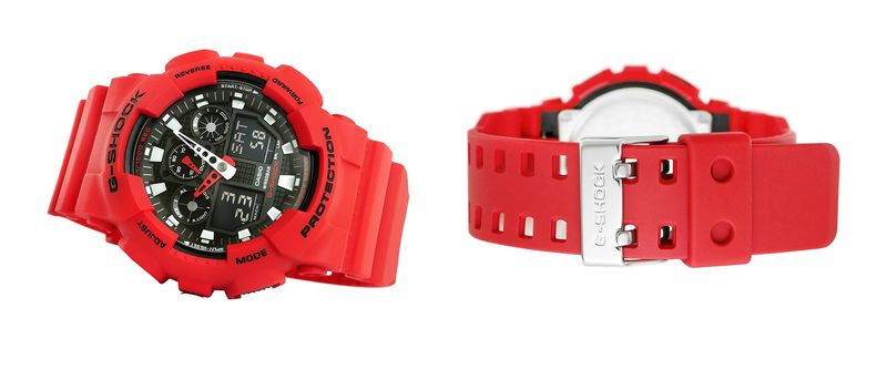 zegarek męski casio g-shock ga-100b-4aer + box zdjęcie 14