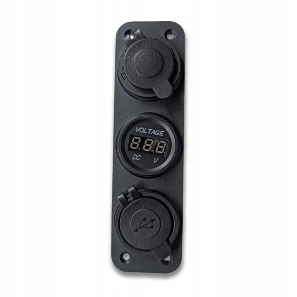 Panel sterowania z przełącznikami Interlook SDP03-BLACK zdjęcie 1