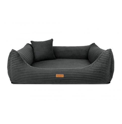 Ortopedyczne legowisko RIMINI Grafitowy XXL – Pianka VISCO MEMORY na Arena.pl