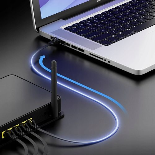 KABEL ETHERNET SIECIOWY LAN PATCHCORD SKRĘTKA INTERNET PŁASKI SFTP CAT7 15M na Arena.pl