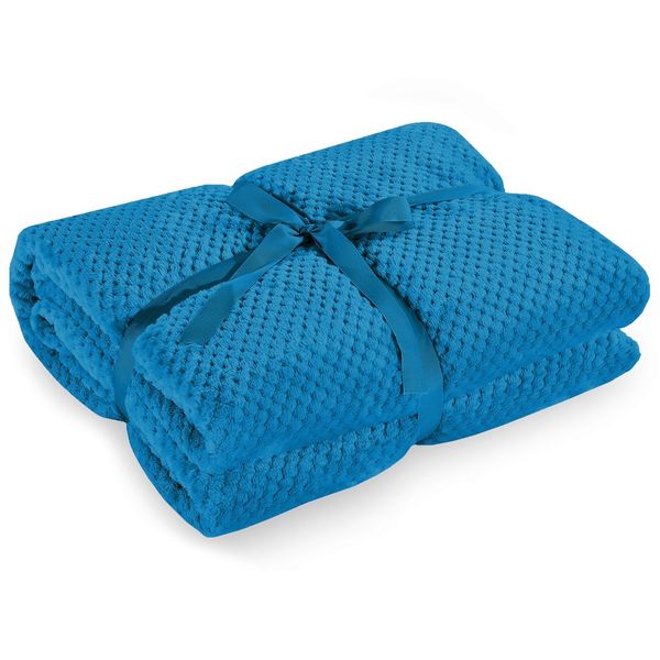Koc DecoKing HENRY INDIGO 150X200 zdjęcie 2