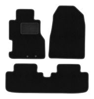 Dywaniki samochodowe welurowe do: Honda Civic VII 2001-2005 czarne