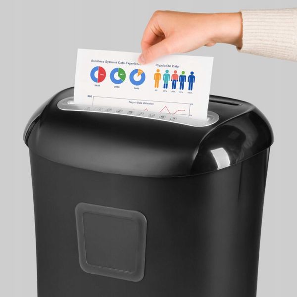 NISZCZARKA dokumentów KOSZ 21 L karty płyty CD zdjęcie 7