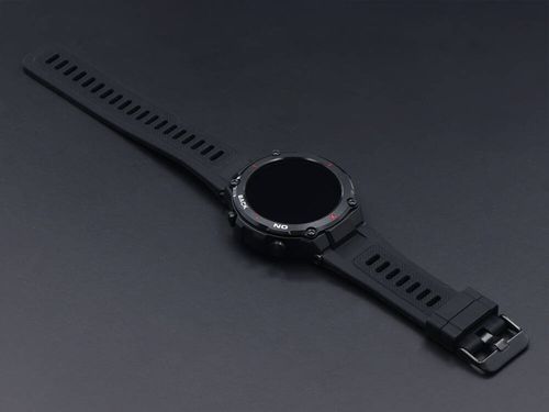 Smartwatch zegarek męski wodoszczelny GPS MILITARNY PULS MENU PL Czarny na Arena.pl