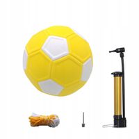Curve Soccer Ball, Size 4 Swerve footBall for Kids, Backyard Game, (YELLOW)