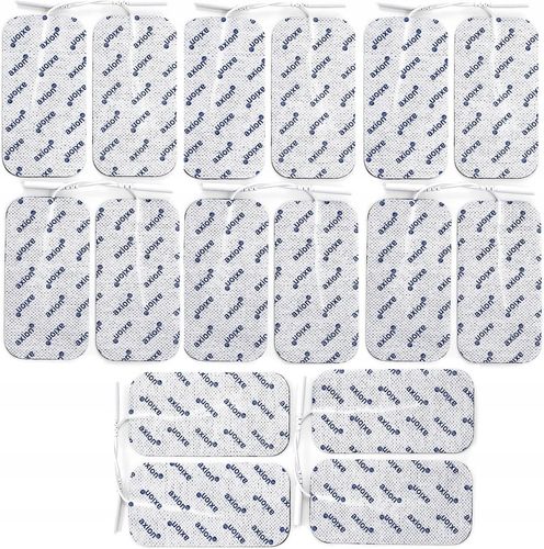 Elektrody TENS żelowe do elektrostymulatora EMS duże 10x5cm, 16 szt. na Arena.pl