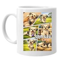 Shih Tzu Life - kubek na prezent  dla miłośnika psów