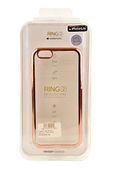 Etui Mercury Goospery Ring 2 do Apple iPhone 6 / 6S przezroczysto-różowo-złoty
