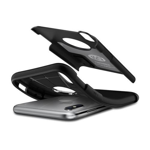 SPIGEN SLIM ARMOR Apple iPhone X - BLACK na Arena.pl