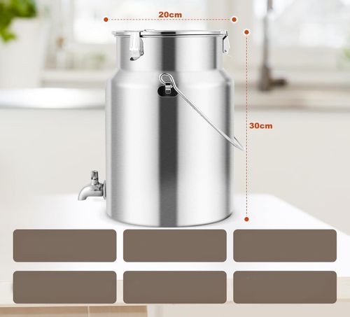 Dzbanek ze stali nierdzewnej 304 10L z kranikiem do mleka wina napojów na Arena.pl