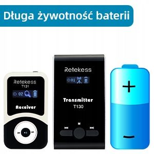 Retekess T130-T131 Bezprzewodowy System Tour Guide, Audio Tour Guide System zdjęcie 16