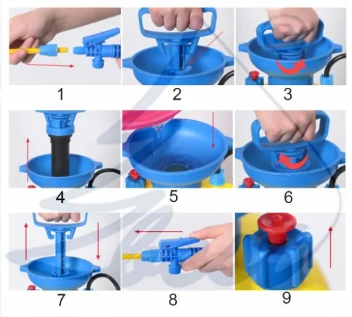 Opryskiwacz ciśnieniowy ogrodowy ręczny BEST POLSKA 5L długa lanca 96cm na Arena.pl