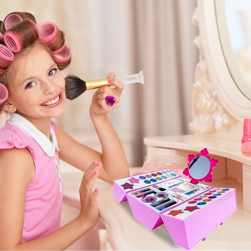 ZESTAW DO MALOWANIA MAKIJAŻU KUFEREK MAKE UP KOSMETYKI DLA DZIECI na Arena.pl