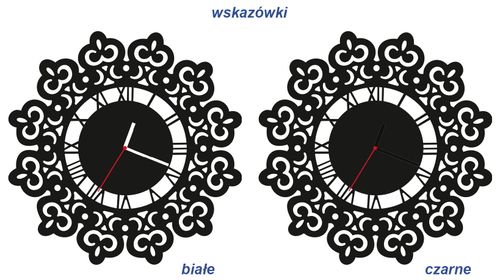 ZEGAR ŚCIENNY RETRO 58cm XXL 128.11 na Arena.pl