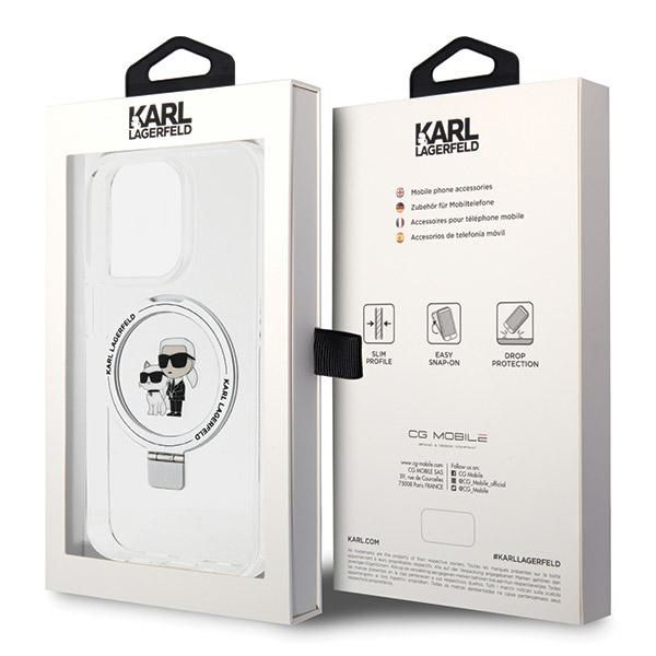 Etui Karl Lagerfeld do iPhone 13 Pro Max, Biały, MagSafe zdjęcie 8