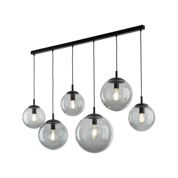 ESME GRAPHITE LAMPA WISZĄCA 6  LISTWA zdjęcie 2
