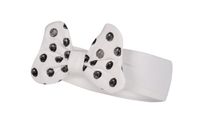 BROEL AURORA opaska dla dziewczynki kokarda biała 40-42